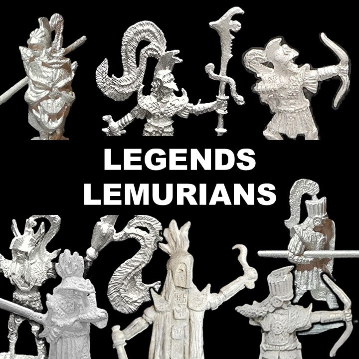 Legends - Lemurians – Ral Partha Legacy