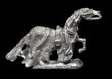 Load image into Gallery viewer, 48-0234: Skeletal Horse, Yoked, with Caparison, Head Raised
