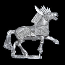 Load image into Gallery viewer, 48-0235: Chariot Horse, Armored, Winged Helm, Mouth Open
