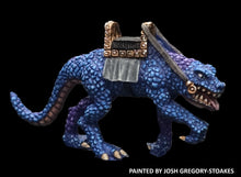 Load image into Gallery viewer, 48-0686: Lizard Mount, Heavy Scales, Advancing Right