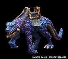 Load image into Gallery viewer, 48-0686: Lizard Mount, Heavy Scales, Advancing Right