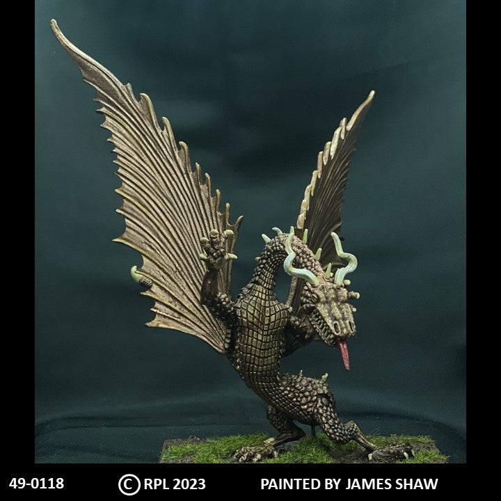 49-0118: Greater Bronze Dragon – Ral Partha Legacy