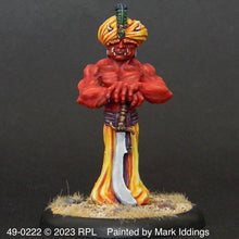 Load image into Gallery viewer, 49-0222: Djinn with Sword and Turban