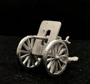 49-5222:  1 Pdr "Pom-Pom" QF Gun on Field Carriage with Shield