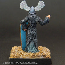 Load image into Gallery viewer, 50-0026: High Elf Spearman In Reserve, Winged Helm