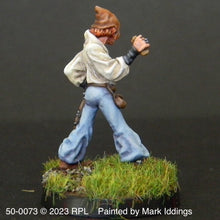 Load image into Gallery viewer, 50-0073:  Elf Thief, Male, Holding Treasure