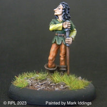 Load image into Gallery viewer, 50-0076:  Elf Assassin, Drawing Sword