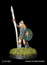 Load image into Gallery viewer, 50-0078: Elf Adventurer with Spear and Shield