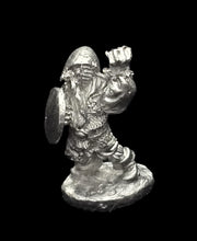 Load image into Gallery viewer, 50-0107: Dwarf Warrior, Attacking, Smooth Helmet
