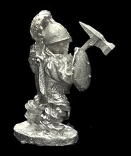 Load image into Gallery viewer, 50-0108: Dwarf Warrior, Advancing, Plumed Helmet