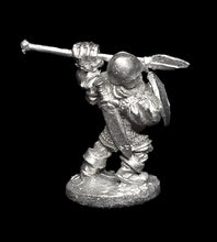 Load image into Gallery viewer, 50-0125: Dwarf with Light Spear, Attacking