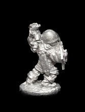 Load image into Gallery viewer, 50-0128: Dwarf Warrior, Bear Shield, Attacking