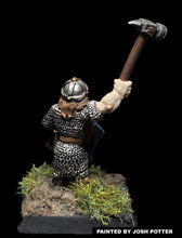 Load image into Gallery viewer, 50-0129: Dwarf Warrior, Bear Shield, In Reserve