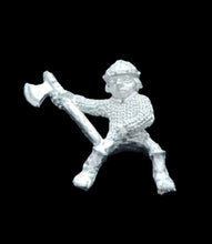 Load image into Gallery viewer, 50-0236:  Halfling Cavalry Rider with Axe
