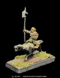 50-0239/48-0107:  Halfling Cavalry, Armored [rider and mount]