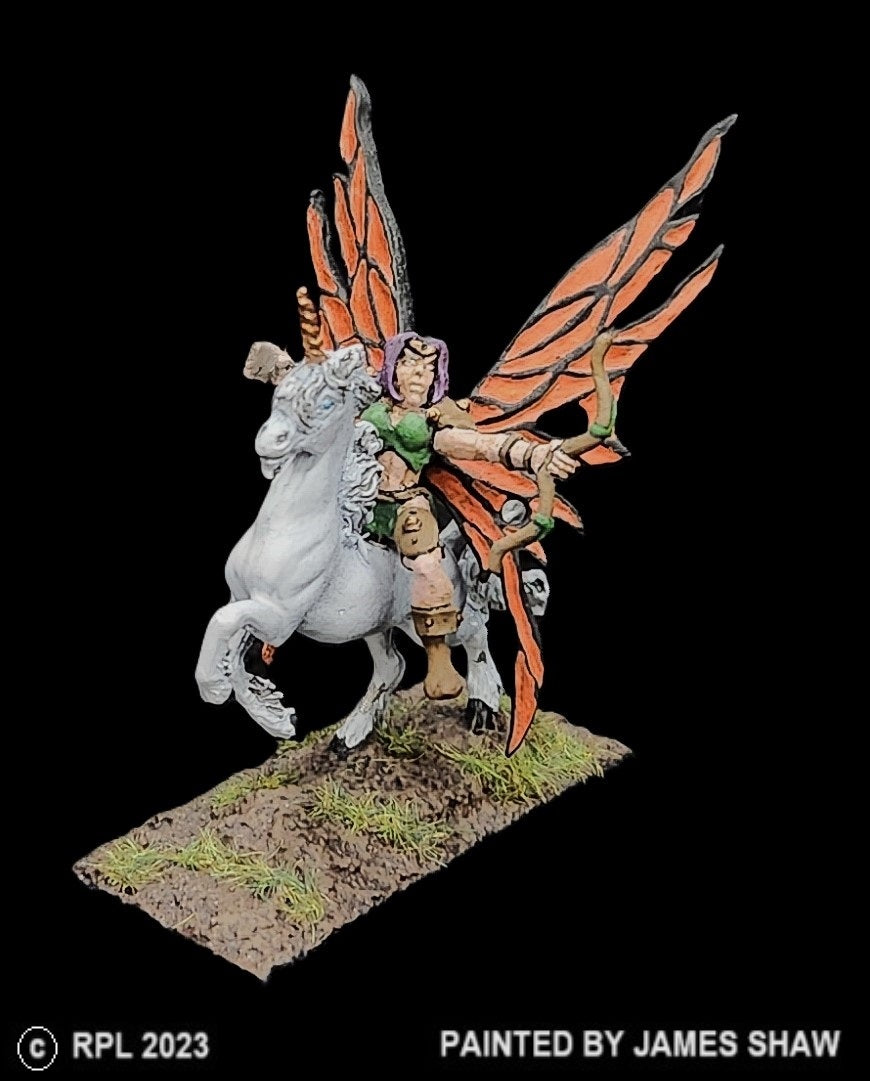 50-0534/48-0812:  Fairy Archer on Unicorn [rider and mount]