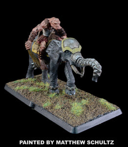 50-0832/48-0618:  Ogre Cavalry Rider [rider and mount]