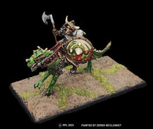 Load image into Gallery viewer, 50-0835/48-0655:  Ogre Land Dragon Cavalry [rider and mount]
