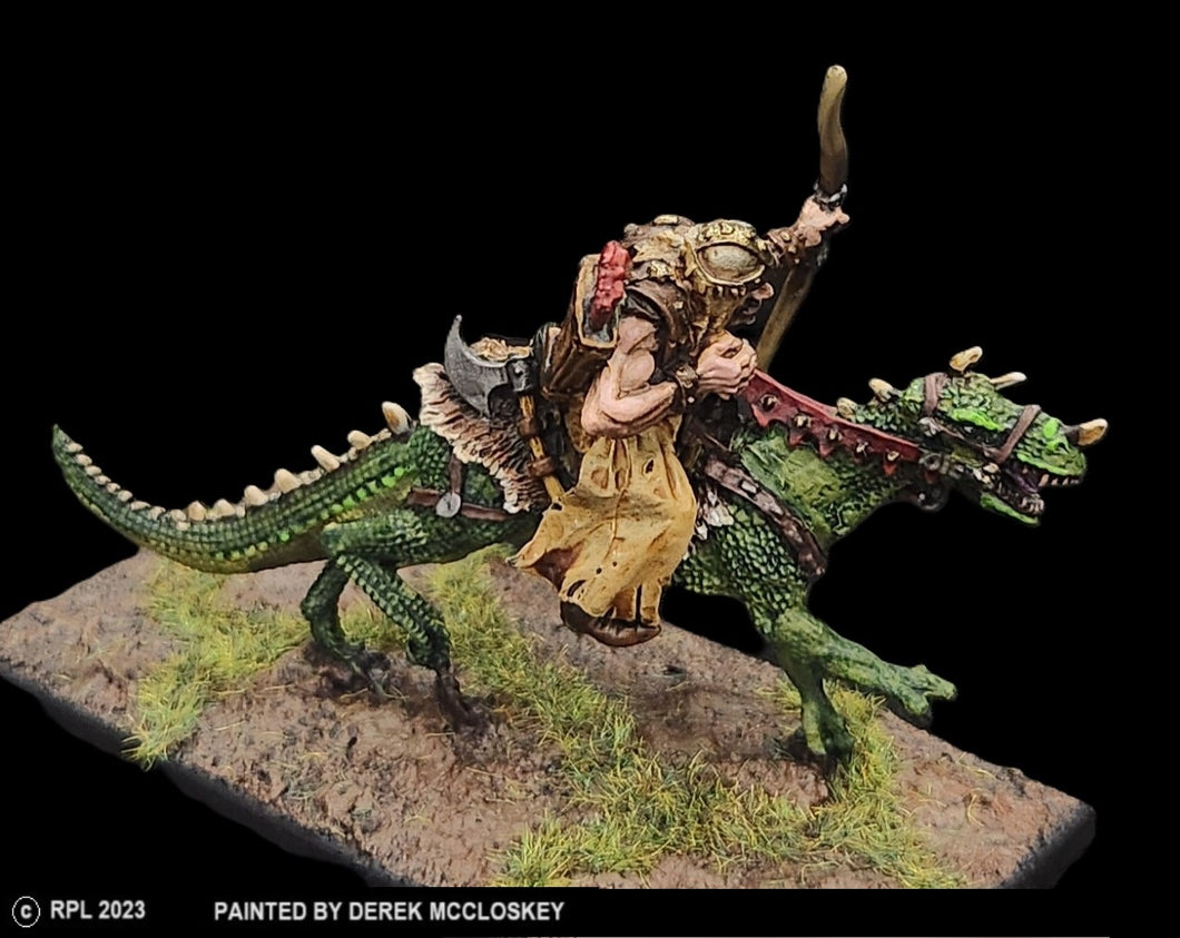 50-0836/48-0655:  Ogre Archer on Land Dragon [rider and mount]