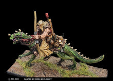 Load image into Gallery viewer, 50-0836/48-0655:  Ogre Archer on Land Dragon [rider and mount]
