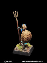 Load image into Gallery viewer, 50-0904: Atlantean Warrior in Reserve, with Shield, Beaked Helm