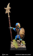 Load image into Gallery viewer, 50-0904: Atlantean Warrior in Reserve, with Shield, Beaked Helm