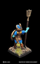 Load image into Gallery viewer, 50-0905: Atlantean Warrior in Reserve, with Shield, Crested Helm
