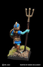 Load image into Gallery viewer, 50-0905: Atlantean Warrior in Reserve, with Shield, Crested Helm