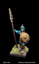 Load image into Gallery viewer, 50-0905: Atlantean Warrior in Reserve, with Shield, Crested Helm
