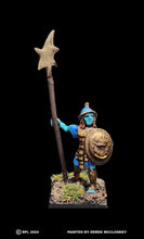 Load image into Gallery viewer, 50-0905: Atlantean Warrior in Reserve, with Shield, Crested Helm