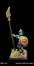 Load image into Gallery viewer, 50-0905: Atlantean Warrior in Reserve, with Shield, Crested Helm