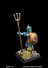 Load image into Gallery viewer, 50-0905: Atlantean Warrior in Reserve, with Shield, Crested Helm