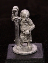 Load image into Gallery viewer, 50-0122: Dwarf with Greatsword II, In Reserve, in Chainmail