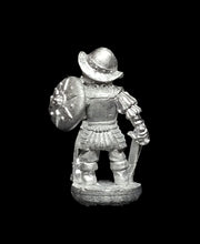 Load image into Gallery viewer, 50-2981: Gnome Warlord, Fully Armored, with Sword and Shield
