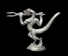 Load image into Gallery viewer, 50-6527: Reptiliad Warrior, Light Armor, Two Handed Weapon, 2nd Rank