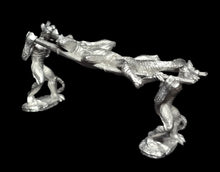 Load image into Gallery viewer, 50-6688 50-6599: Gilla Worms Carrying Reptiliad on Stretcher