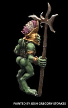 Load image into Gallery viewer, 50-6812: Tenoch Halberdier In Reserve, Unarmored Shoulders, Feathered Plume