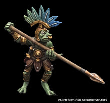 Load image into Gallery viewer, 50-6836: Tenoch Palace Guard Attacking with Two Handed Weapon