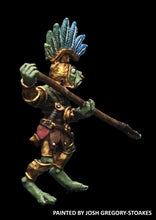 Load image into Gallery viewer, 50-6836: Tenoch Palace Guard Attacking with Two Handed Weapon