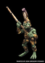 Load image into Gallery viewer, 50-6837: Tenoch Palace Guard Advancing with Two Handed Weapon