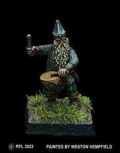 50-9277:  Dwarf Musician with Drum