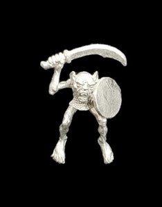 51-0043:  Lesser Goblin Cavalry with Sword  [rider only]