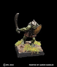 Load image into Gallery viewer, 51-0073: Goblin Hero with Sword and Shield