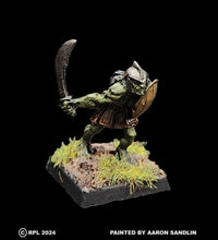 Load image into Gallery viewer, 51-0073: Goblin Hero with Sword and Shield