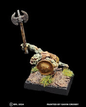 Load image into Gallery viewer, 51-0115: Orc Warrior with Spear Raised, and Shield