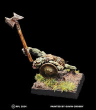 Load image into Gallery viewer, 51-0115: Orc Warrior with Spear Raised, and Shield