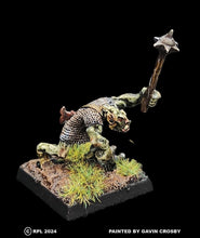 Load image into Gallery viewer, 51-0116: Orc Warrior with Spear Raised, and Sword