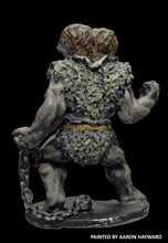 Load image into Gallery viewer, 51-0886: Two-Headed Stone Troll Hero with Ball and Chain