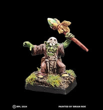 Load image into Gallery viewer, 51-1491:  Goblin Raider Shaman, Staff Overhead
