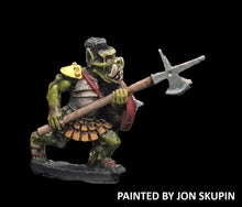 Load image into Gallery viewer, 51-2504: Chaos Orc Legionnaire with Poleaxe